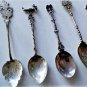 Vintage Sterling Silver World Tour Souvenir Spoons Lot