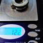 Vintage Sterling Silver MEXICO Black Enameled Thick Hoop Post Earrings Lot