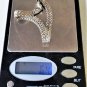 Vintage Sterling Silver ITALY Fine Smooth Mesh Chain Bracelet Lot 7"