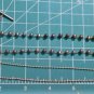 Vintage Black Peacock Pearl Beaded and Ball Chain Necklaces Lot18"