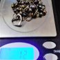 Vintage Black Peacock Pearl Beaded and Ball Chain Necklaces Lot18"