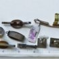 Vtg Sterling Silver & Mixed Lot Cufflinks Tie Bars & Tacs Prs + Quirky Singles