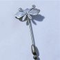 Vintage Sterling Silver Arts & Crafts Art Deco Orchid Stick Pin Brooch  Lot