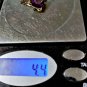 Vtg Gold Vermeil Sterling Silver ROSS SIMONS Amethyst Pendant Necklace Lot 18"