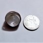 Vintage Sterling Silver MODERNIST Ribbed Statement Band Ring Lot Sz 7.5