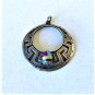 Vintage Sterling Silver Southwest Inlaid Necklace Pendant Lot WM
