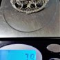 Antique Edwardian Sterling Silver Lovely Marcasite Double Roses Pin Brooch Lot