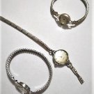 Vintage 10K White RGP Bulova & Tissot Watches Lot