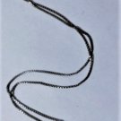 Vintage Sterling Silver SOUTHWEST Turquoise Marcasite Pendant Necklace Lot 17.5"