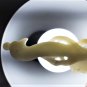 Antique Chinese Hetian Jade Phoenix Headed Ruyi Scepter w Bat & Lingzhi Openwork