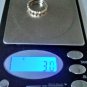 Vintage GREENWOOD Key West Sterling Silver & 14K YG Heart Stack Rings Set Sz 5