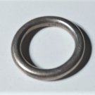 Vintage Sterling Silver MODERNIST Minimalist Plain Round Band Ring Lot Sz 8.5