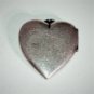 Antique Victorian Sterling Silver Sweetheart Locket Necklace Pendant Lot
