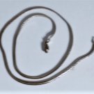 Vintage Sterling Silver Thick Foxtail Chain Necklace Lot 18"