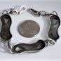 Vintage Sterling Silver MODERNIST Brutalist Bracelet Lot ~ 8-1/8"