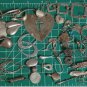 Vintage Sterling Silver MODERNIST Earrings Pendants Parts Pieces Lot