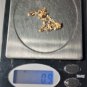 Vintage 14K YG 4 mm Loose Rope Chain Anklet Bracelet Lot 10"