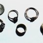 Vintage GF & Sterling Silver Rings Lot Collection of 5