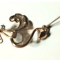 Vintage 12K GF VAN DELL Rare FLAMINGO Jelly Belly Pin Brooch Lot