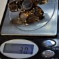 Vintage Sterling Silver Smoky Quartz Huge Statement Runway Flower Ring Sz 8.5
