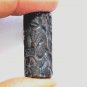 Ancient Neo-Babylonian Bronze Cylinder Seal Chariot Hunting Scene Lot 32 mm