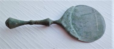 Ancient Bronze Roman Handheld Mirror Lot