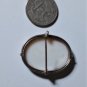 Antique Edwardian Sterling Silver Enameled Glass Cameo Pin Brooch Lot