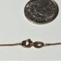 Vtg Sterling Silver Gold Vermeil 'Pearl & Garnet Cross Pendant Necklace Lot 18 "