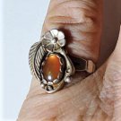 Vintage Sterling Silver SOUTHWESTERN Navajo WM Mexican Opal Ring Lot Sz 7