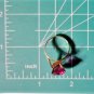 Antique Victorian 14K Handmade Ring w ~8 Ct Oval Ruby ~ Size 7