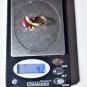 Antique Victorian 14K Handmade Ring w ~8 Ct Oval Ruby ~ Size 7