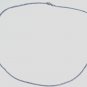 Vintage Sterling Silver Flattened Cuban Curb Chain Necklace Lot 24"