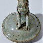 Antique Chinese Song Qingbai Foo Dog Finial Jar Lid 2-7/8"