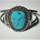 Vintage Sterling Silver SOUTHWEST Old Pawn Turquoise Navajo Cuff Bracelet Lot