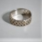 Vintage Sterling Silver Celtic Knot Band Ring Lot ~ Sz ~ 8