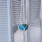 Boho Hanging Macrame Indoor Outdoor Home Decor W/ Planter Vase Bowl 39"