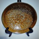 Antique Chinese Song Golden Celadon Floral Incised Bowl Lot 6-5/8"