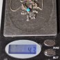 Vtg Sterling Silver SOUTHWEST Navajo Turquoise Kachina Pendant Necklace Lot 18"