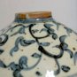 Antique Chinese Ming Blue White Conical Porcelain Bowl Lot 6-5/8"