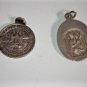 Vintage Sterling Silver Catholic Christian Religious Medals Lot of 3
