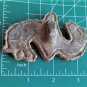 Ancient Carved Steatite Large Double Horse Heads Stamp Seal Lot Bactria/Margiana