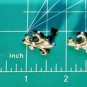 Vintage Sterling Silver Art Deco Fleur De Lis Screwback Earrings Lot