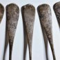 Antique Sterling Silver 19th c Lot of Forks 4 Black Starr & Frost 1 Gorham