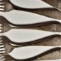 Antique Sterling Silver 19th c Lot of Forks 4 Black Starr & Frost 1 Gorham