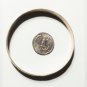 Vintage Sterling Silver TAXCO Flowers Stamped Bangle Bracelet Lot 8"