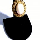 Antique Victorian Edwardian 18K Angel Skin Coral Huge Filigree Ring Lot Sz 6