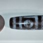 Huge Tibetan Natural 4-Eyed  Agate Weathered Old Oily Dzi Bead 3.9 CM