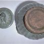Antique Chinese Song Qingbai Lion Masks Foo Dog Finial Lidded Jar 7-3/4"