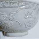 Antique Chinese Relief Dragon Pearl Qingbai Bowl Lot 5-1/8"
