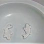 Antique Chinese Song Qingbai Applied Twin Fishes Large Bowl 8"